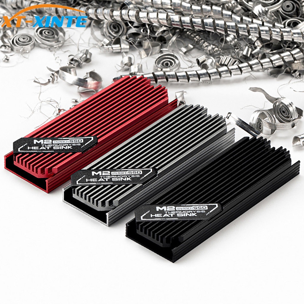 Xt-xinte M.2 SSD 散熱器 M2 2280 固態硬盤鋁散熱器冷卻器冷卻散熱墊適用於 PCIE 2280 S