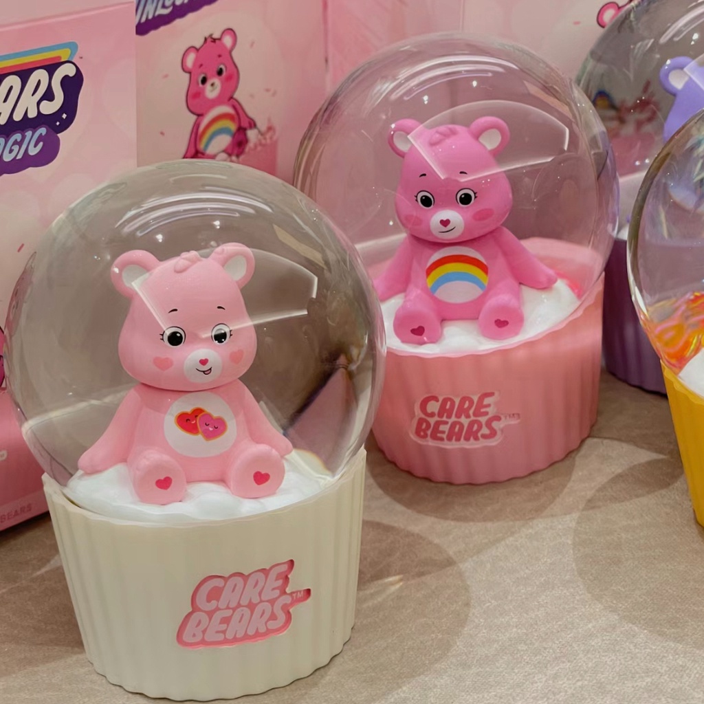 【正品】泡泡瑪特POPMART Care Bears愛心熊mini盲盒水晶球手辦玩偶擺件禮物