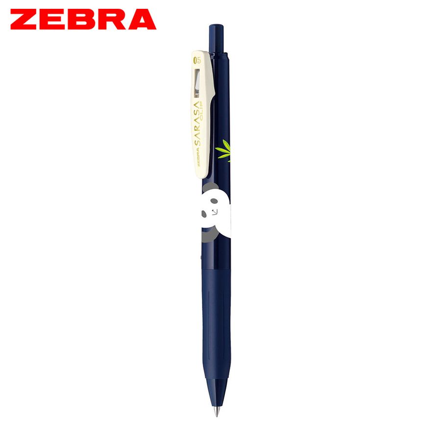 ZEBRA SARASA Clip鋼珠筆/ 可愛動物風/ 限量版/ 0.5/ 深藍 eslite誠品