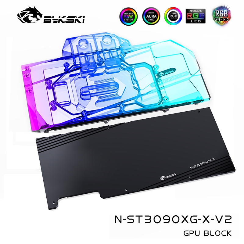 Bykski N-ST3090XG-X-V2 GPU 水冷頭適用於索泰 RTX3090 3080 GAMING OC/T