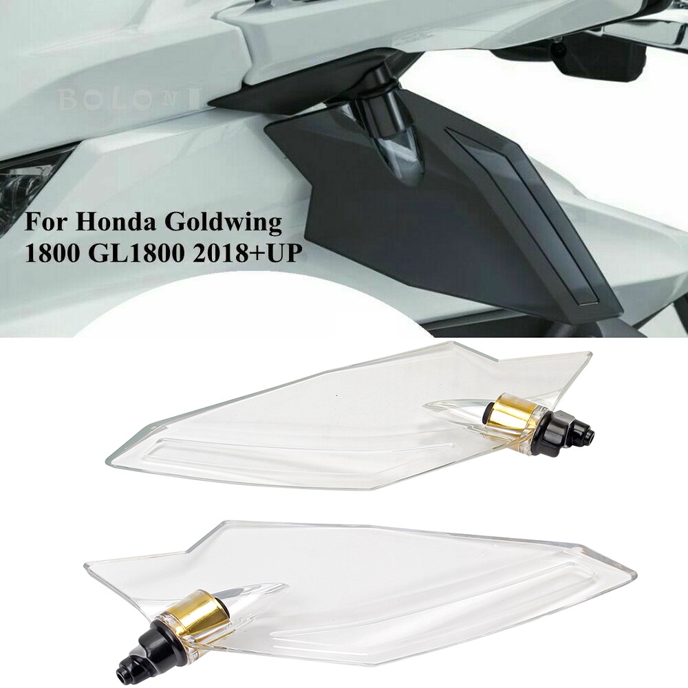 HONDA 適用於本田金翼 1800 GL1800 F6B 2018-2022 配件的摩托車可調節上導流板導流板