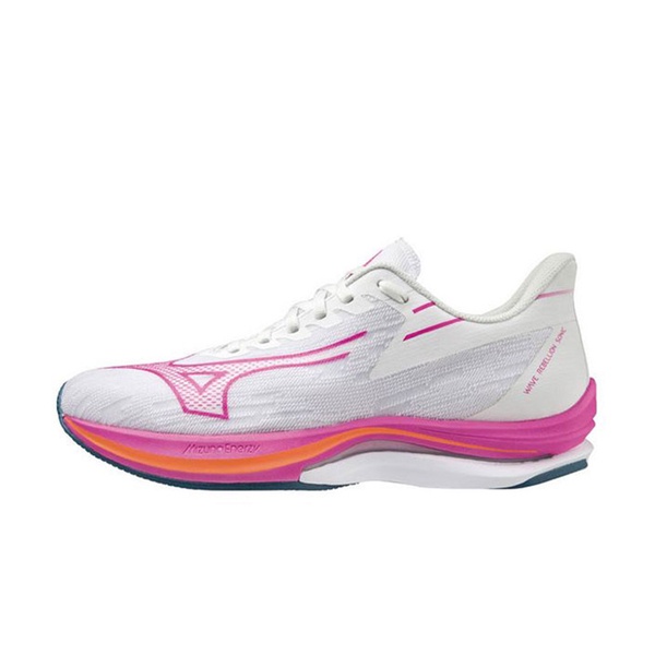 Mizuno 慢跑鞋 女 Wave Rebellion Sonic 白 J1GD233072