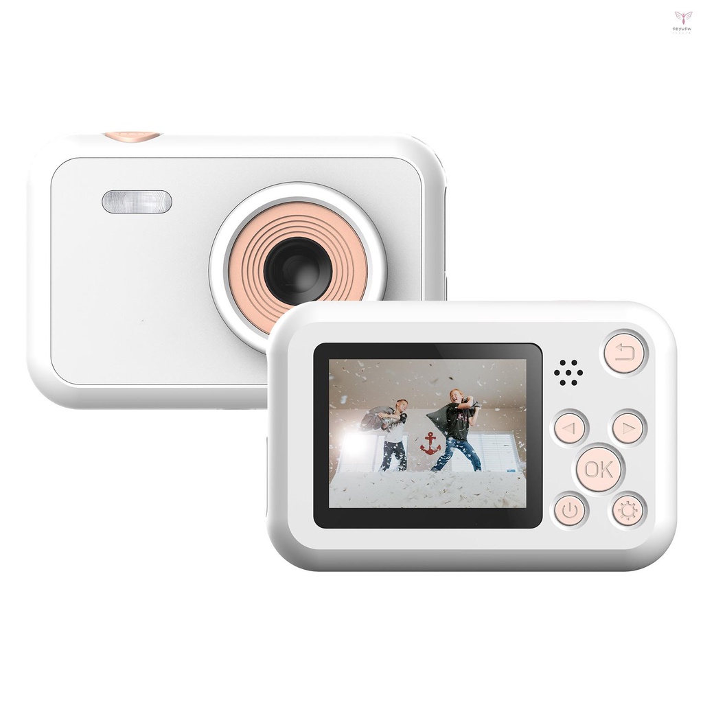 SJCAM FunCam 1080P高分辨率兒童數碼相機便攜式迷你攝像機，帶12兆像素2.0英寸LCD顯示屏32GB T