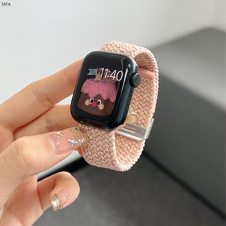 Apple Watch尼龍編織手錶帶 男女錶帶 透氣錶帶S8 S6 S7 SE 41mm 40mm 44mm 45