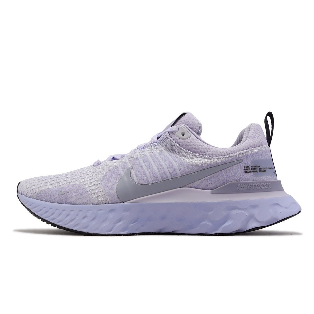 Nike 慢跑鞋 React Infinity Run FK 3 紫 薰衣草紫 男鞋 【ACS】 DZ3014-500