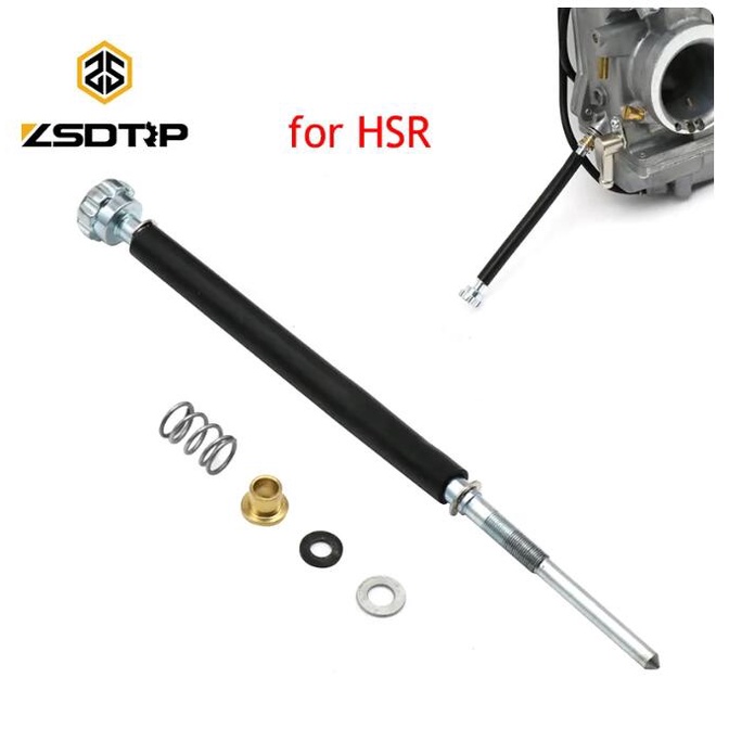 Zsdtrp 用於 Mikuni HSR 42/45/48 平滑化油器的長柔性電纜怠速螺釘