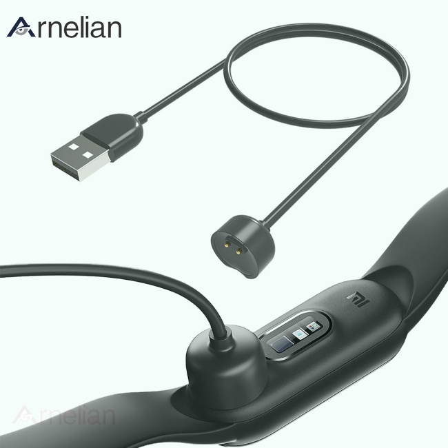 XIAOMI MI Arnelian 充電線 Usb 充電器適配器線兼容小米手環 7 智能手環充電器