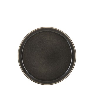 丹麥 Bitz 釉面陶瓷餐盤/ 原始灰/ 21x21cm eslite誠品