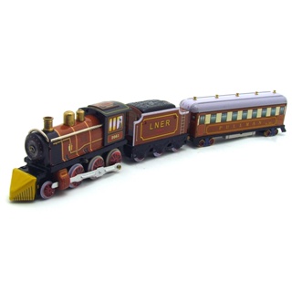 MS440三節火車 發條玩具 創意禮品 攝影道具 鐵皮玩具