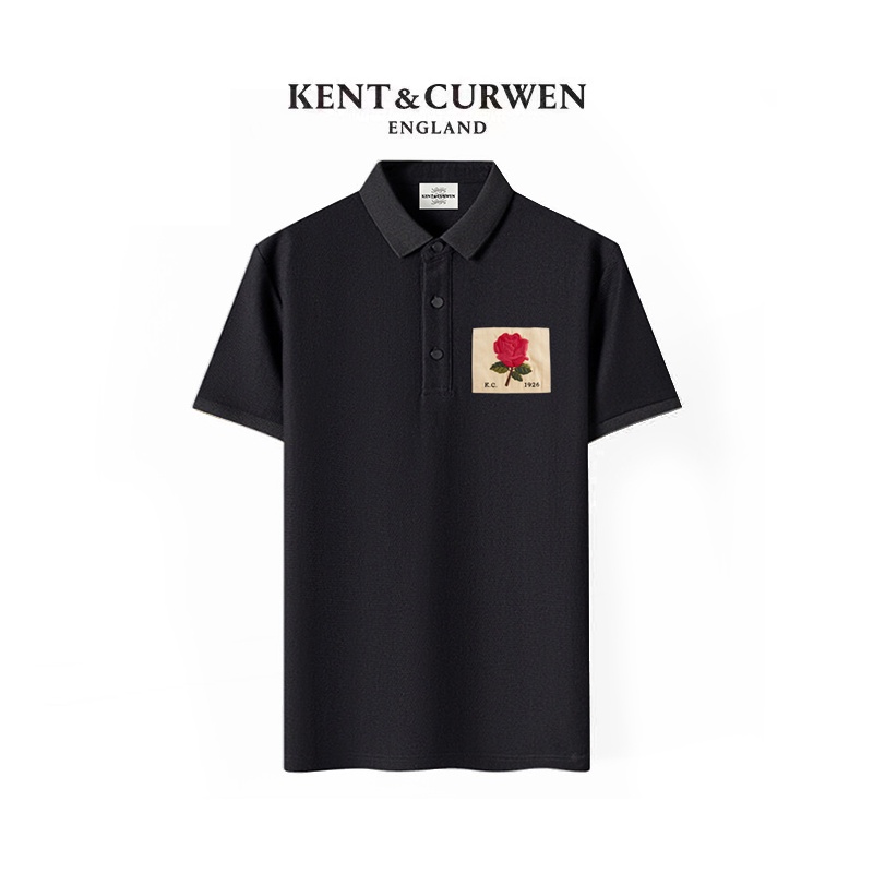 Kent &amp; CURWEN 夏季新款男士短袖翻領休閒時尚 POLO 衫