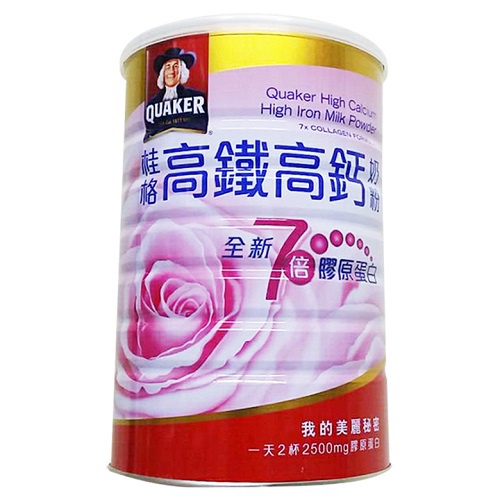 桂格 高鐵高鈣奶粉膠原蛋白配方(1.5kg/罐)[大買家]