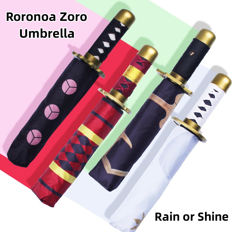 動漫海賊王 Roronoa Zoro Nichirin 劍傘雨或閃耀 Tanjirou Zenitsu Shinobu