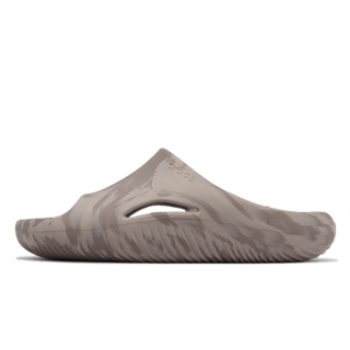 卡駱馳 Crocs Mellow Marbled Slide 拖鞋 蘑菇色 灰棕 麵包拖鞋 大理石紋 2085792V8