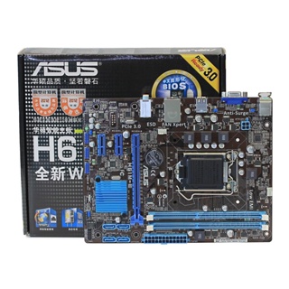 【現貨】Asus/華碩 H61M-E H61M-K H61M-D 1155全固態集成小板 DDR3內存