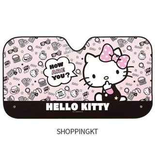 三麗鷗 Sanrio Hello Kitty 汽車配件 Hello Kitty 汽車遮陽罩 - 卡哇伊動漫車 -