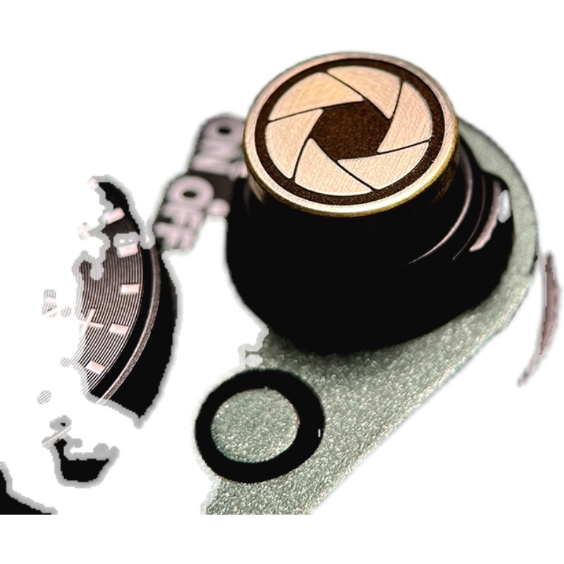 個性訂製黃銅相機快門按鈕螺紋適用於富士XT5XT4XT3XT30膠片徠卡