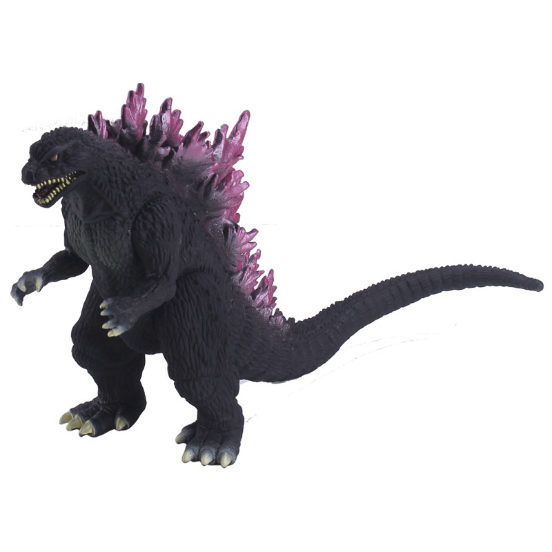 【對戰必備】軟膠材質東寶哥吉拉軟膠大號玩偶玩具手辦模型狂暴怪獸恐龍關節可動公仔
