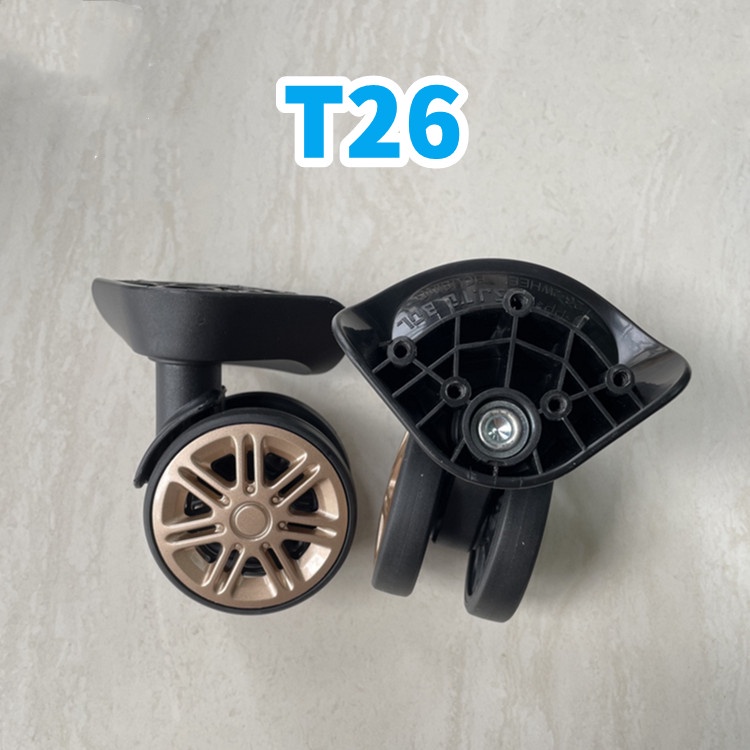 sj.tobol usa輪子萬向輪配件大全T26小米商務20寸拉桿箱輪子T74
