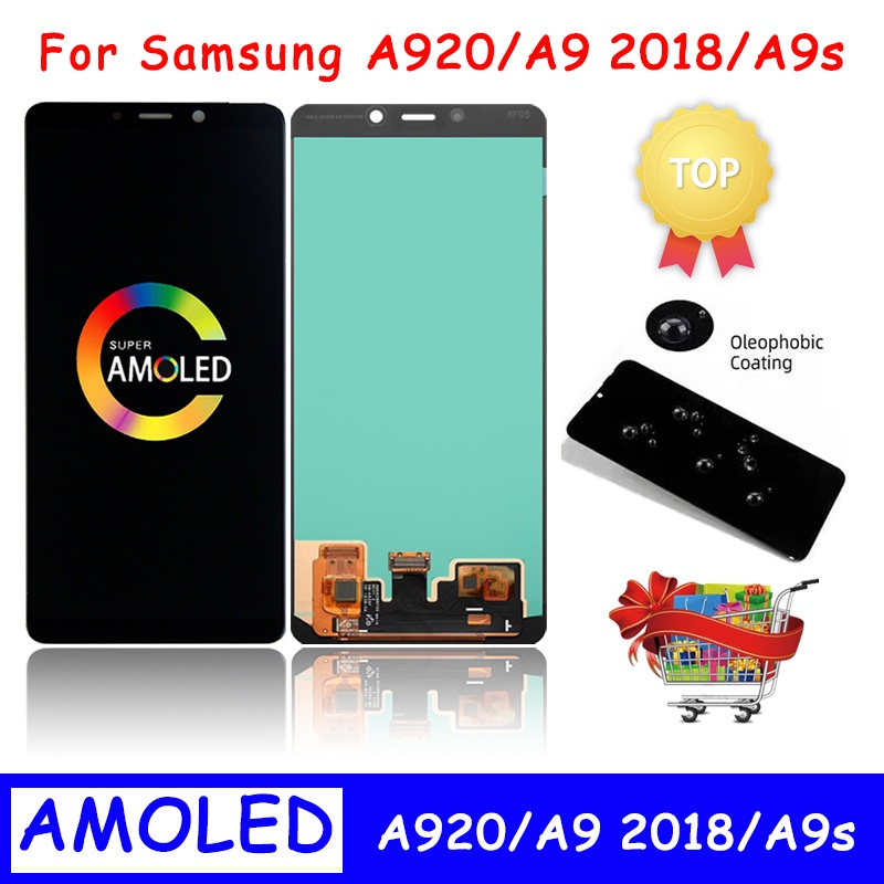 AMOLED螢幕總成適用於三星amsung Galaxy A9 2018 A9s A9 Star Pro SM-A920