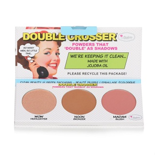 THEBALM - Double Crosser 高光修容腮紅盤