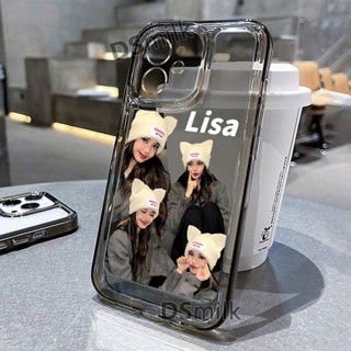 BlackPink女團 透明手機殼 防摔防震硬殼 卡通 相容iPhone 7 8 Plus XS XR X XS MAX