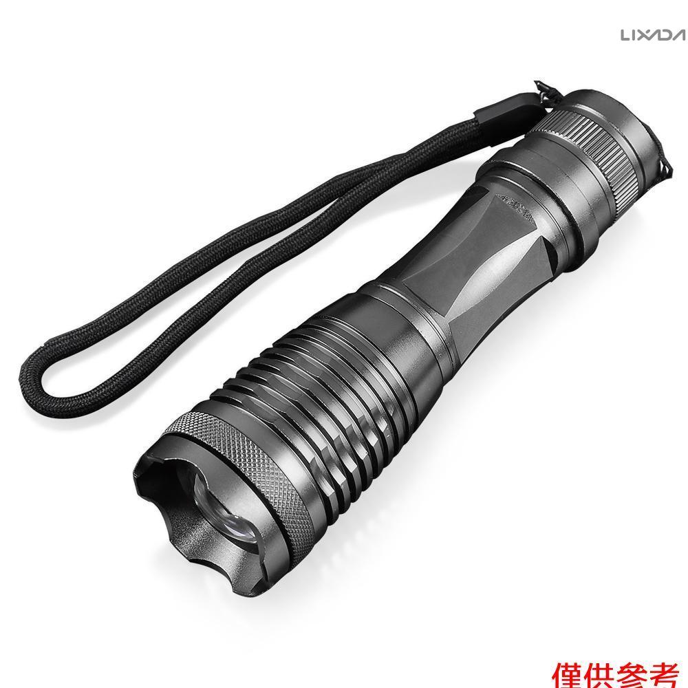 [新品上市]便攜式 LED 手電筒手電筒方便口袋手電筒 5 模式戶外野營燈[26]