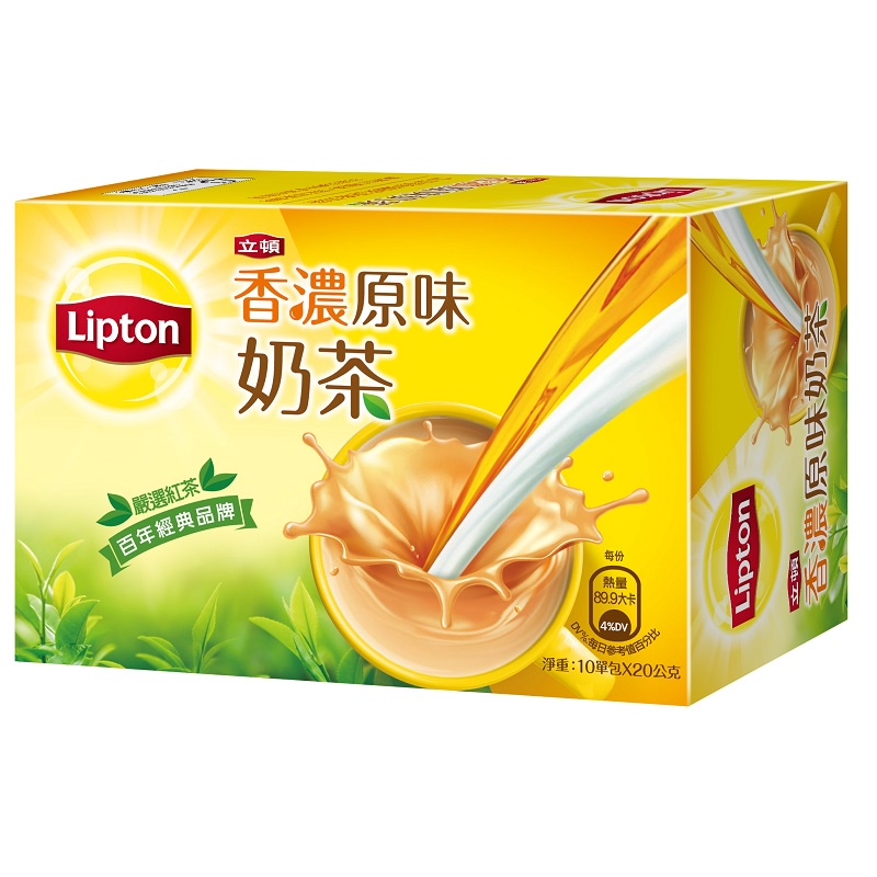 Lipton立頓奶茶粉原味盒裝（包裝隨機出貨）