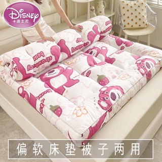 台灣發貨 迪士尼正品床墊 超厚榻榻米軟墊 褥子家單雙人防滑超軟四季床墊 床墊 鋪底 墊子 單人雙人床墊