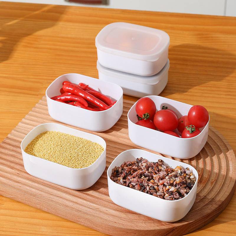 【低價衝量】雜糧分裝盒 蔬菜冰柜保鮮盒 可微波便當盒 辦公小零食水果分裝盒