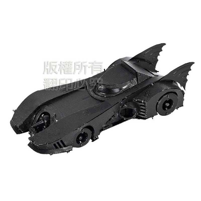 ☆小比愛日本☆ 蝙蝠俠 BATMAN 1989 BATMOBILE 3D 模型 拼圖 機械拼圖 蝙蝠車 益智玩具 玩具