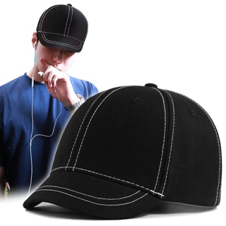 新款短檐帽男女純色簡約短簷棒球帽馬術帽