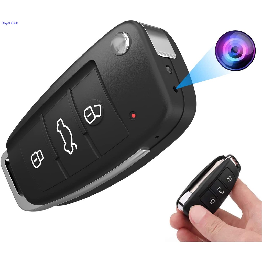 1080P-HD 夜視 汽車鑰匙  攝影 防遙控器 針孔錄影 針孔攝影機