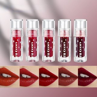 Fit Colors Glaze Tint Nourshing 唇彩染色唇眼腮紅絲絨液體唇膏防水不粘杯彩妝彩妝