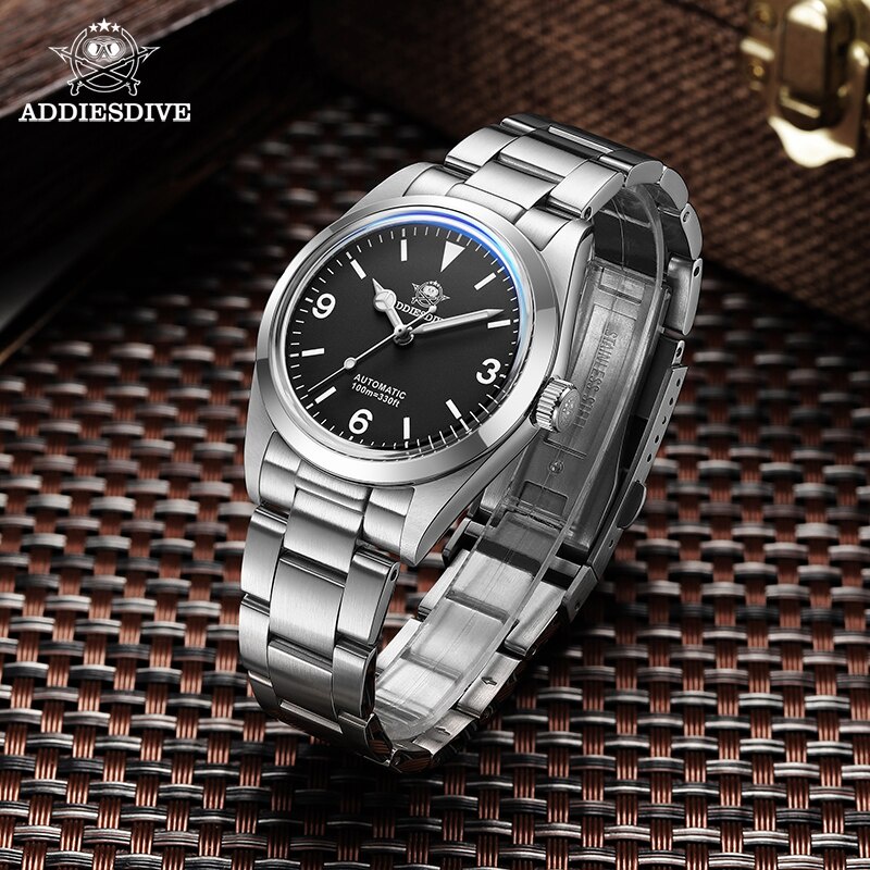 Addiesdive AD2023-2 36mm 全新機械手錶藍寶石水晶 10Bar 防水 BGW9 超級夜光 PT50