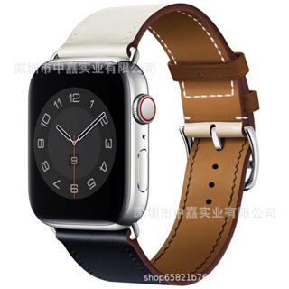真皮錶帶 Apple watch 蘋果手錶錶帶 iwatch SE 5 6 7 8 代 38 40 41 mm 蘋果錶帶