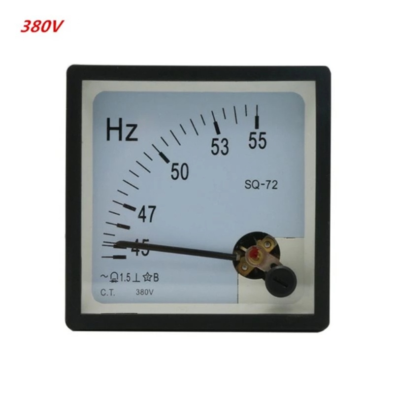 Pcf* 模擬電流表錶盤電流指針電流表電流表監視器電壓萬用表赫茲指示器 45-55Hz 儀表檢測