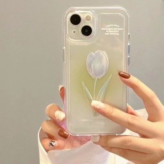 Vivo 手機殼矽膠軟殼透明手機殼加厚防震保護相機玫瑰鬱金香花相容 Vivo Y91 Y53s(4G) Y33T V25