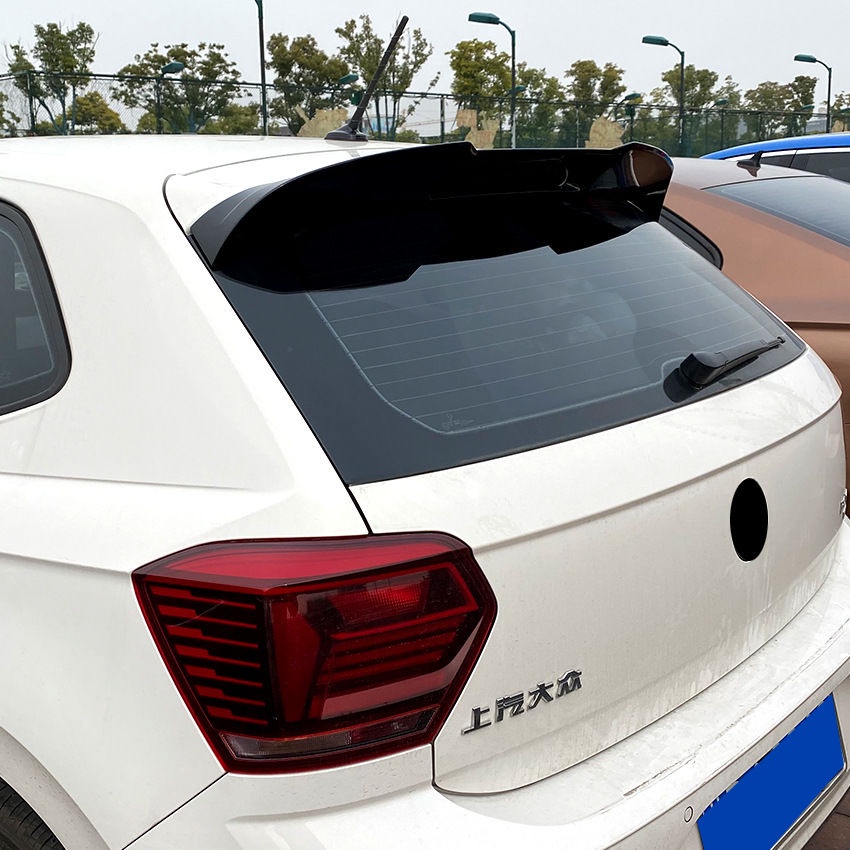 Volkswagen適用福斯Polo MK6 波羅2019 GTI款頂翼尾翼擾流板外飾改裝