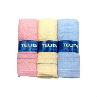 TELITA 毛巾3入/組-素色條紋[大買家]