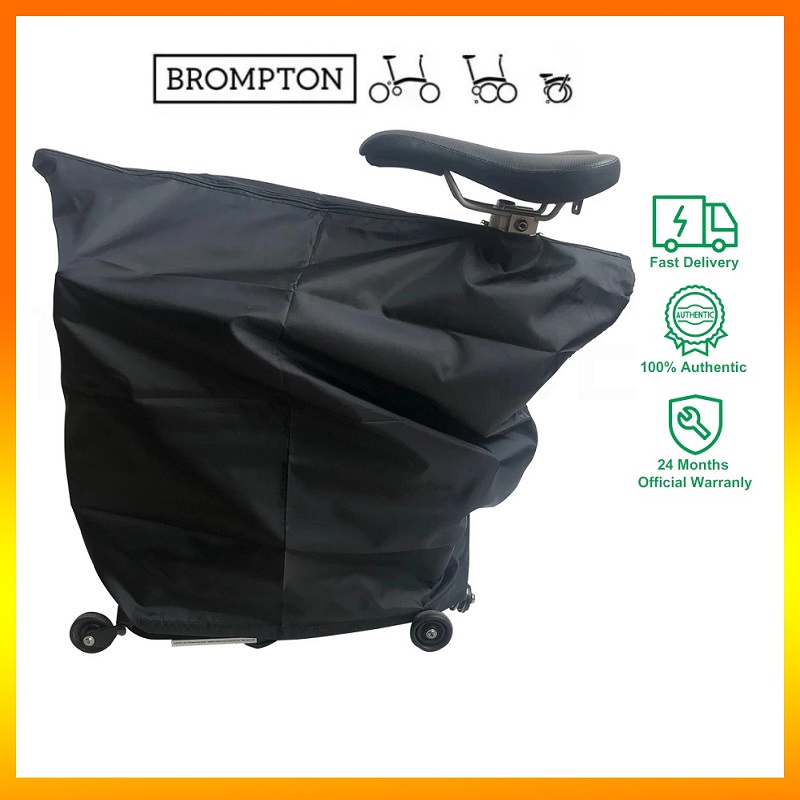 Brompton 自行車車身保護架隱藏式齒輪折疊自行車防塵罩方便帶包