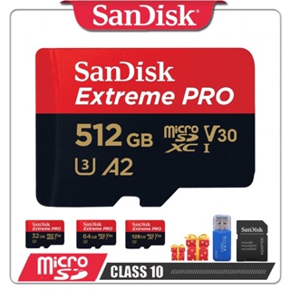 SANDISK 閃迪 Extreme PRO Miniature Micro SD 卡 1TB 512G 256GB 1