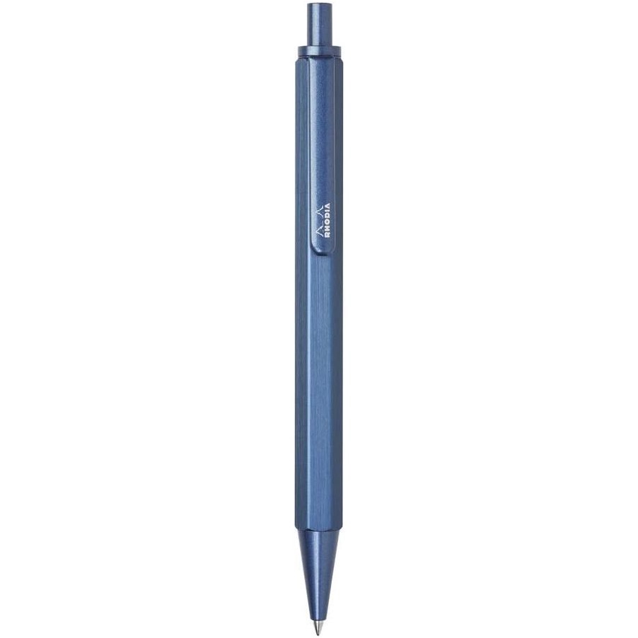 法國RHODIA 0.7mm 原子筆/ 深藍 eslite誠品