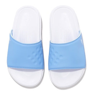 Nike 拖鞋 Jordan Play Slide GS 藍 白 女鞋 大童 運動拖鞋 【ACS】 DN3596-401