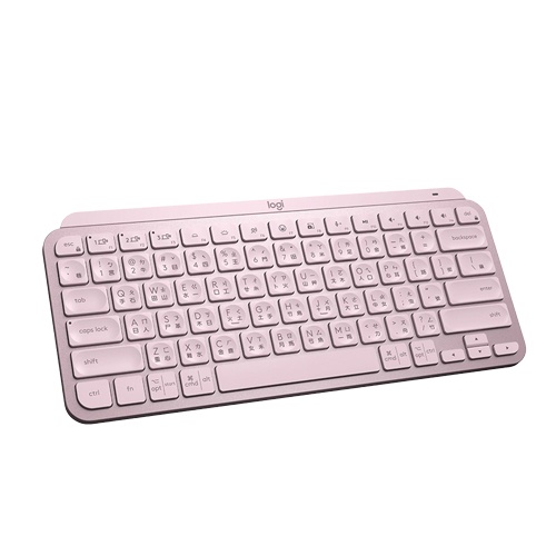 Logitech 羅技 MX Keys mini 無線鍵盤(玫瑰粉)-