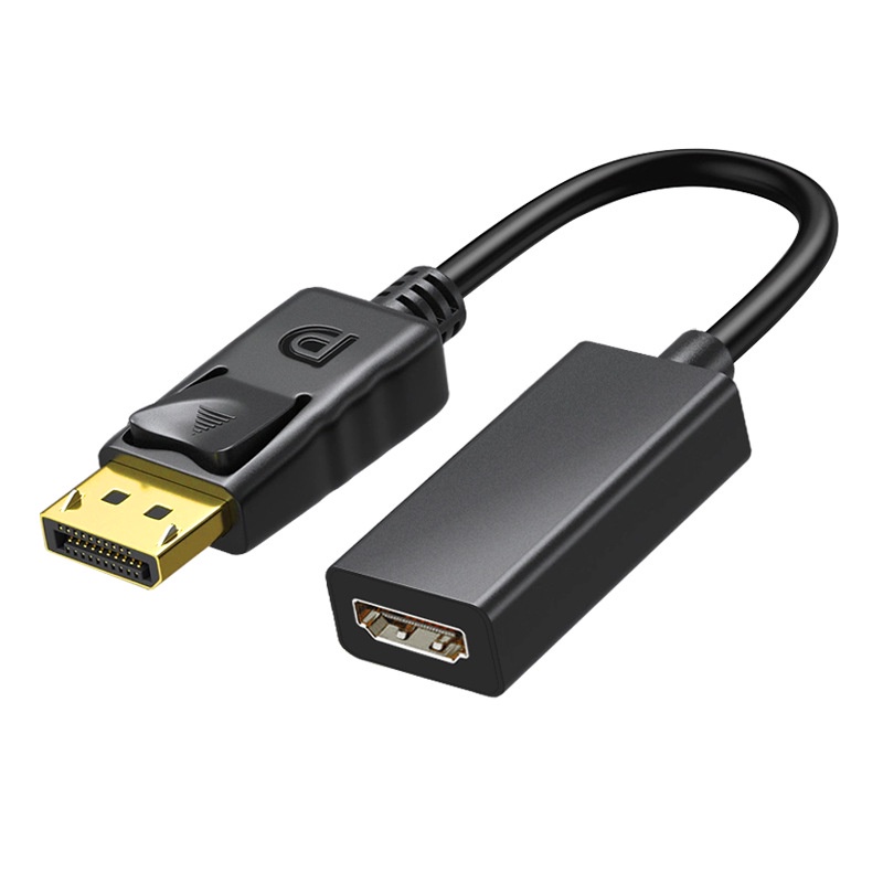 最好用 DP to HDMI 4K 轉接頭 不卡顯卡 轉線 公轉母 轉換器 小殼 鍍金 Display Port