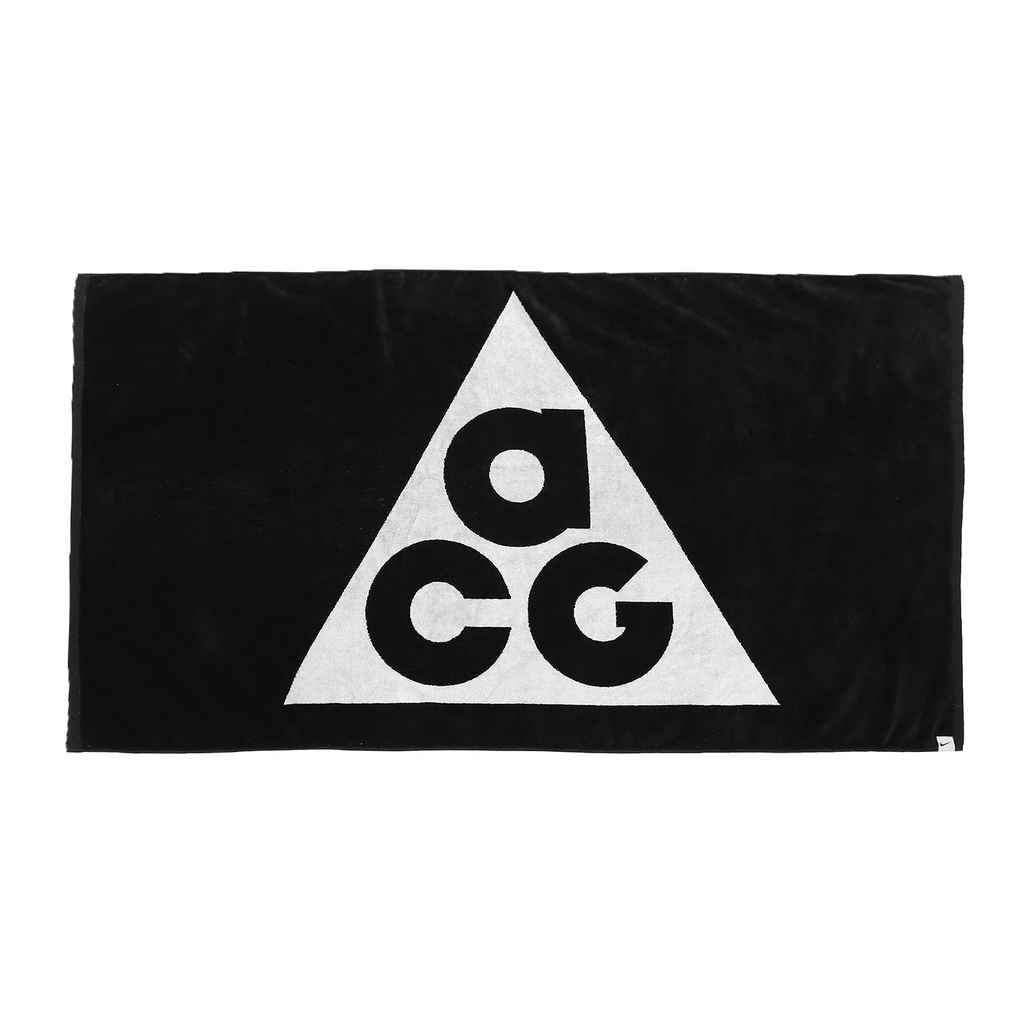 Nike ACG Towel 大毛巾 浴巾 純棉 黑白 雙面 145x80 cm ACS N100882001-2OS