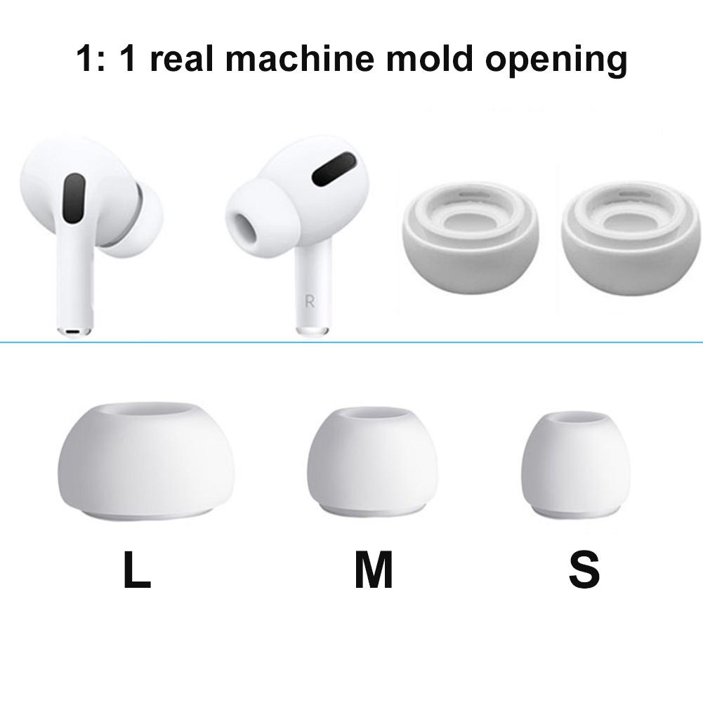 降噪耳塞 / 耳塞耳墊 / 記憶海綿耳塞 / 矽膠耳塞防滑 / 適用於 Airpods Pro 1 2 / 替換耳塞套