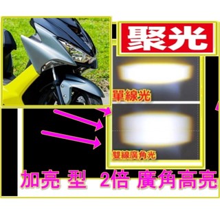2021 Yamaha Force 155 最新版 T3聚光款 LED魚眼套組 直上型 H7 LED魚眼大燈 雙近雙遠