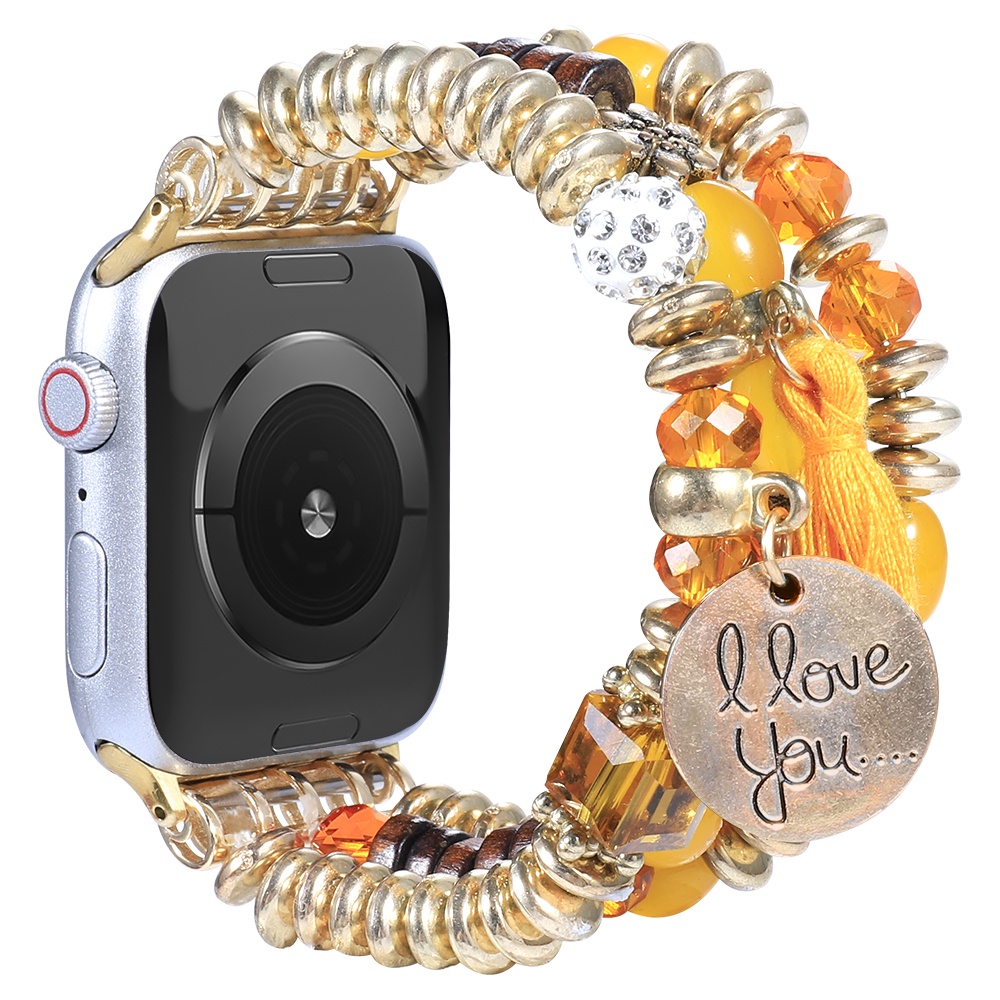 蘋果手錶帶珠寶時尚珠子適用Apple Watch ultra8 7 6 se 5 4 3 49/45/44/42/41