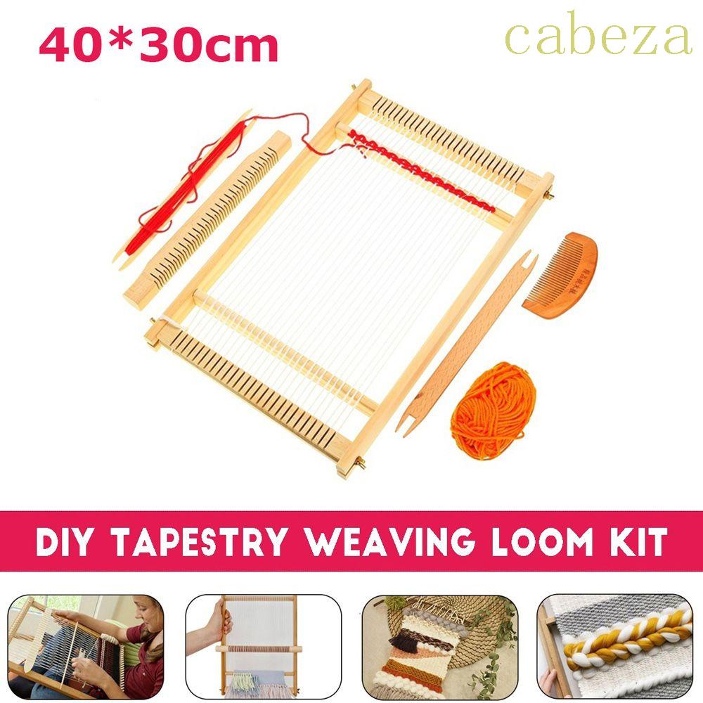 CABEZA織布機耐用的操作簡單梳子兒童女孩家庭自己動手做針織玩具